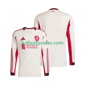 Camiseta Liverpool Segunda Equipación 2025/2026 Manga Larga